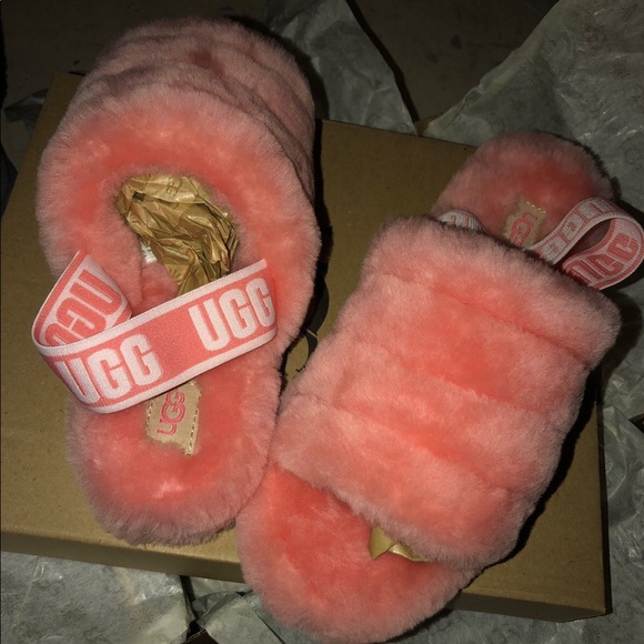 Pink Ugg Slides - Picture 2 of 2
